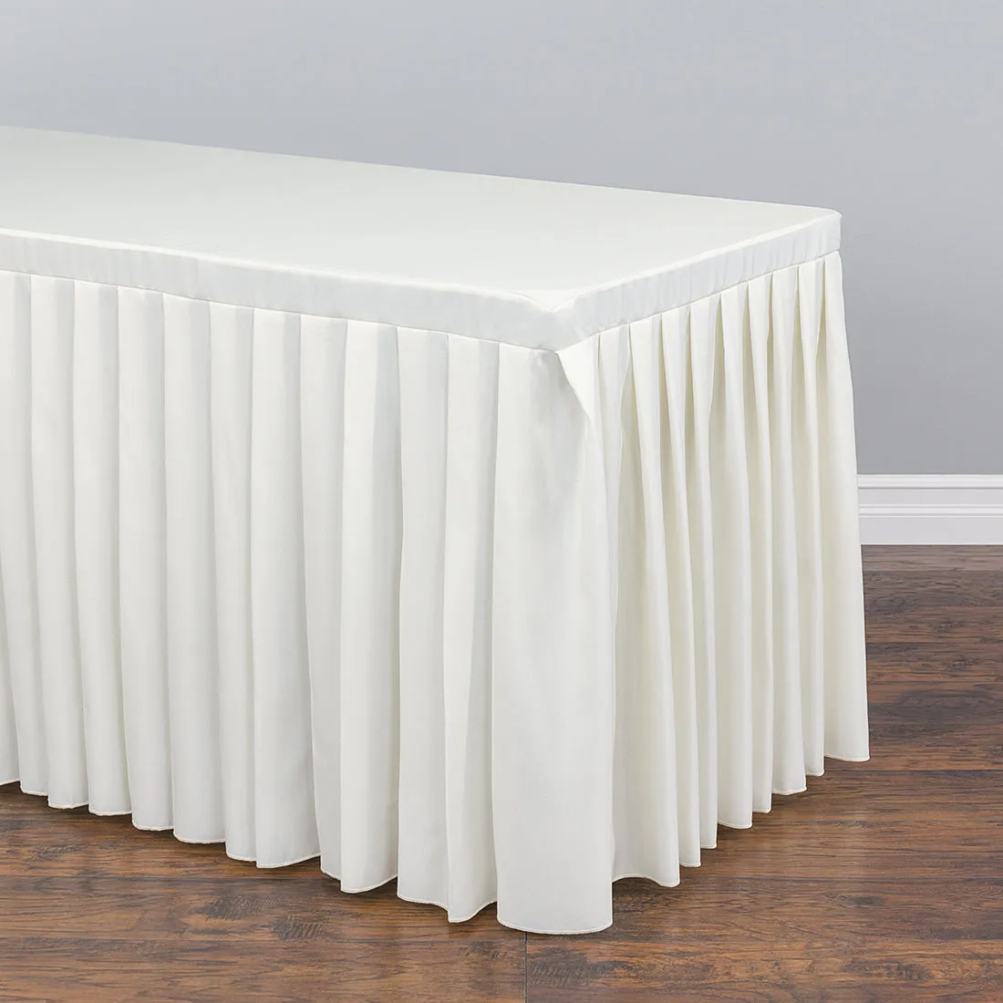 4 ft. Fitted Table Skirt  (7 Colors)