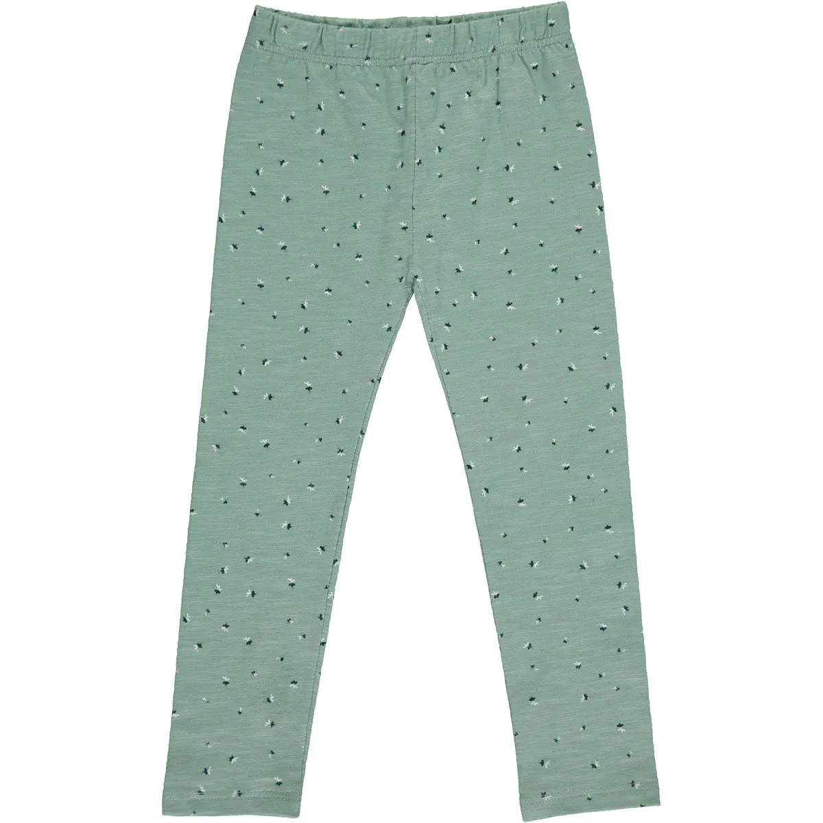 Aqua Floral Kathleen Leggings