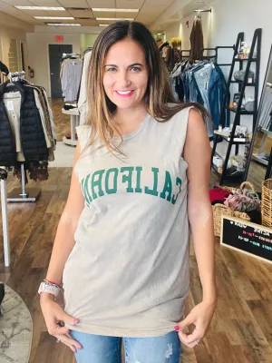 California Graphic Top
