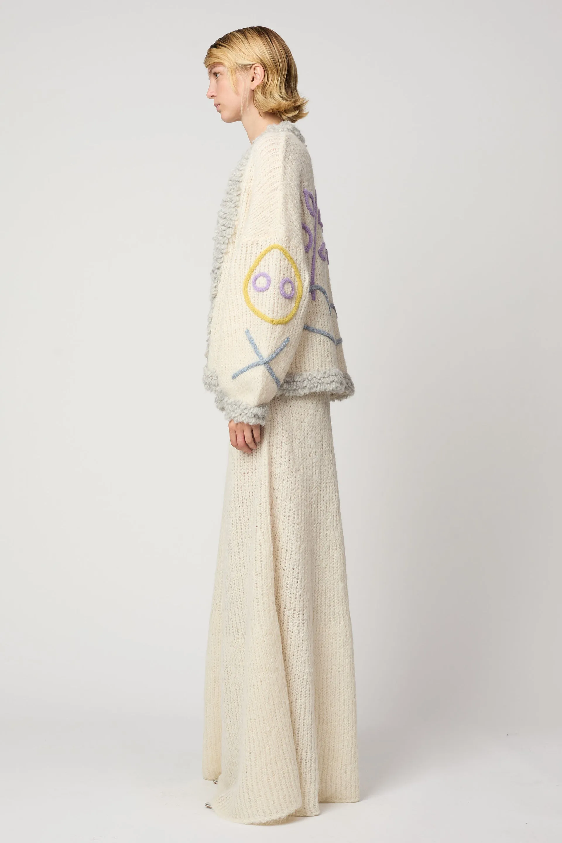 CORA CARDIGAN ART CANVAS