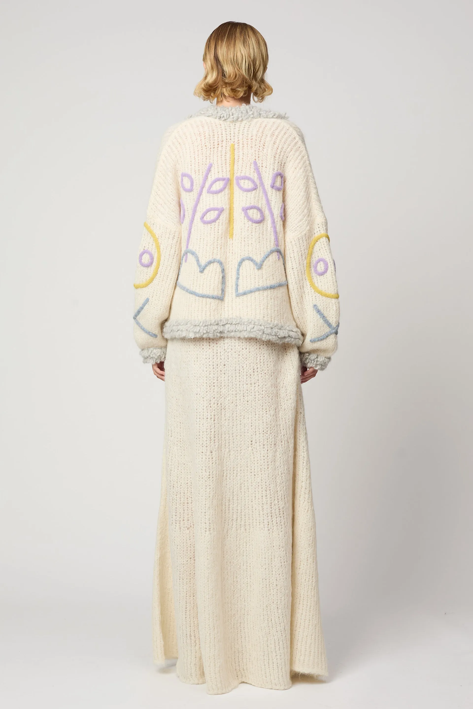 CORA CARDIGAN ART CANVAS