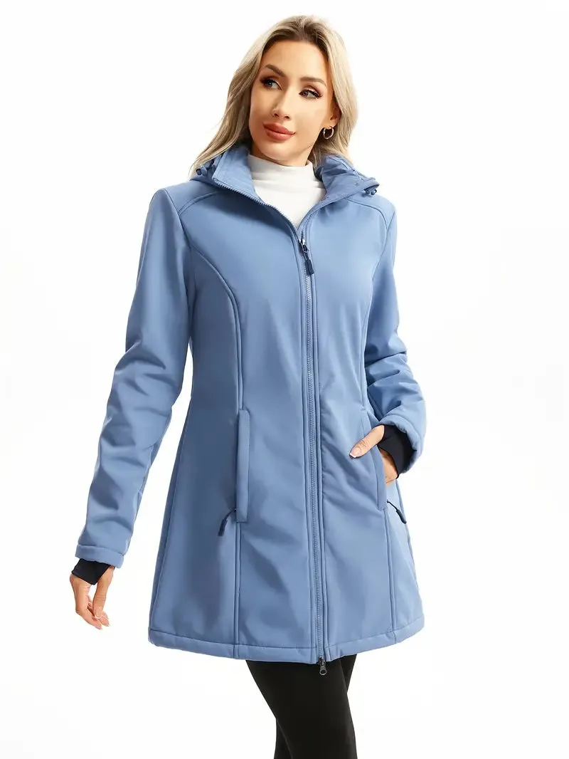 Dames Winter Parka - Waterdicht, Winddicht, Ademende Softshell