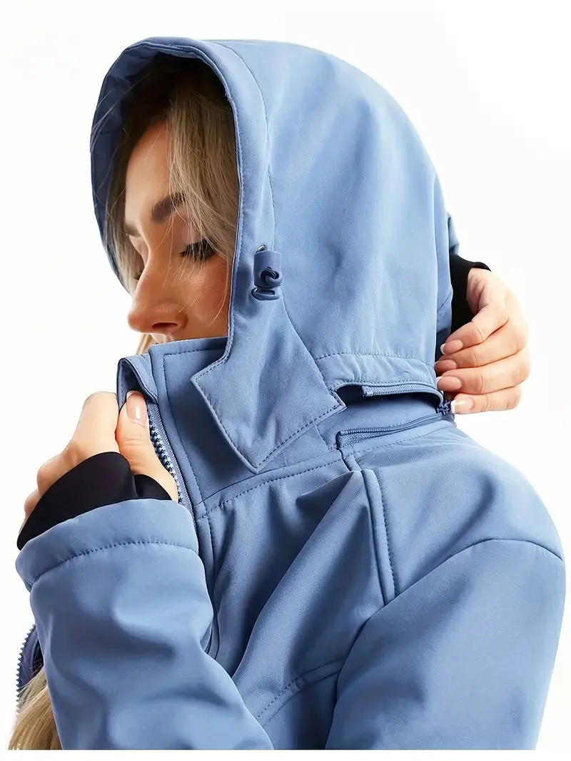 Dames Winter Parka - Waterdicht, Winddicht, Ademende Softshell