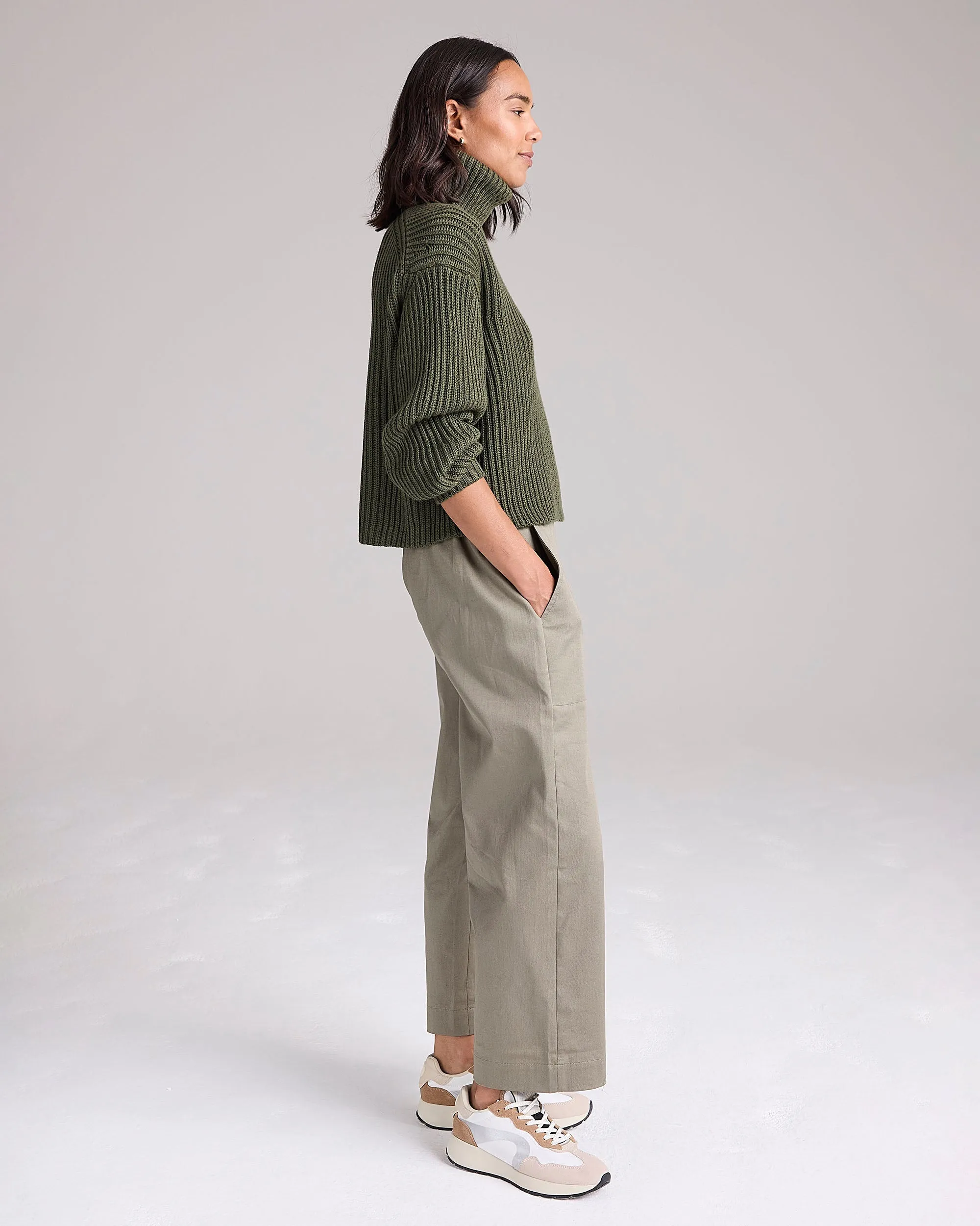 Ellena Trouser in Khaki