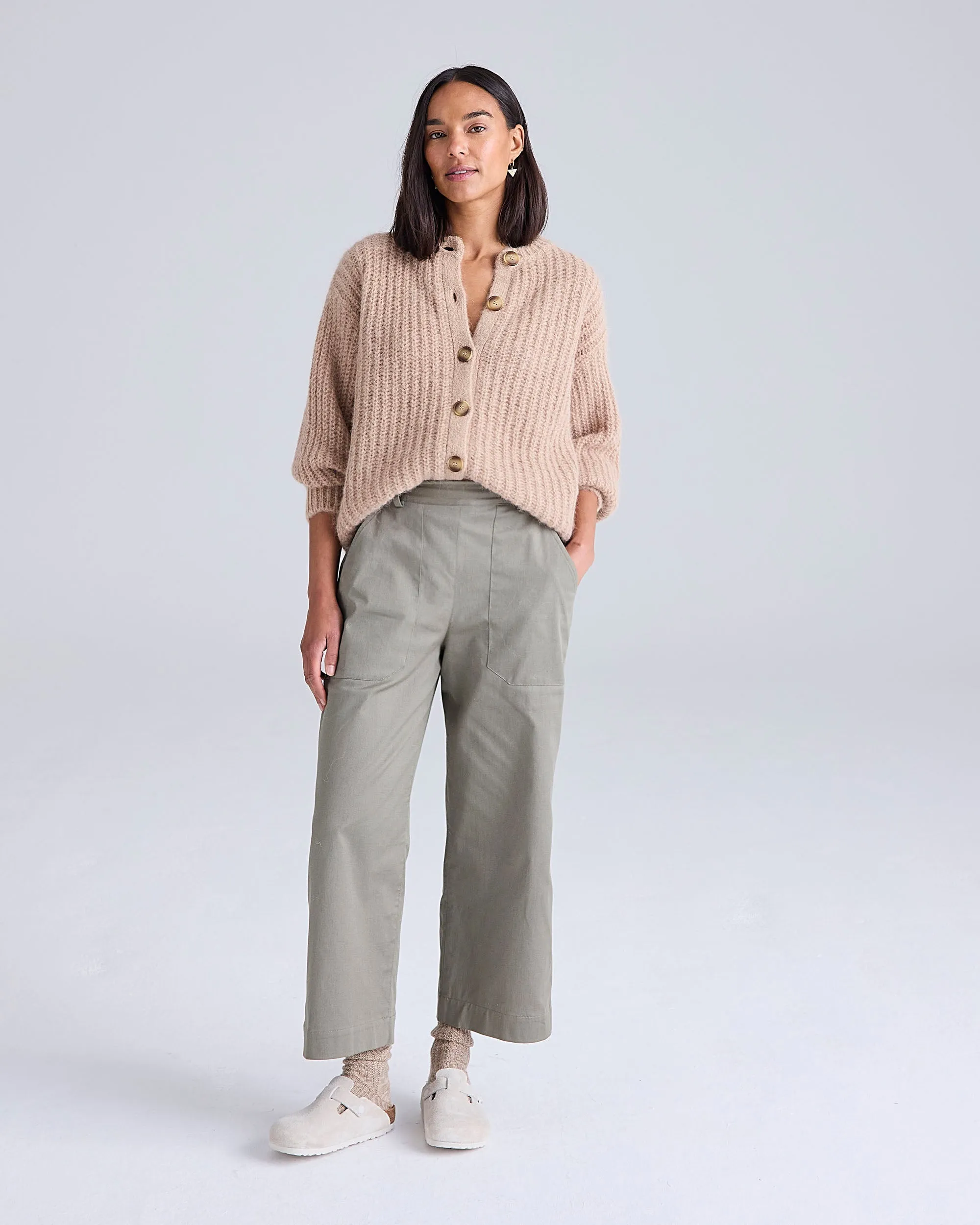 Ellena Trouser in Khaki