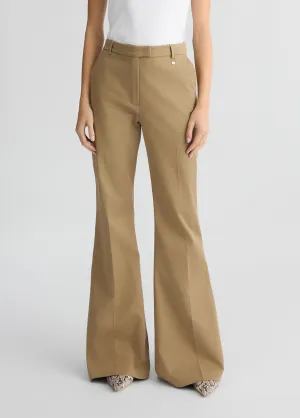 FLARED TROUSER BEIGE