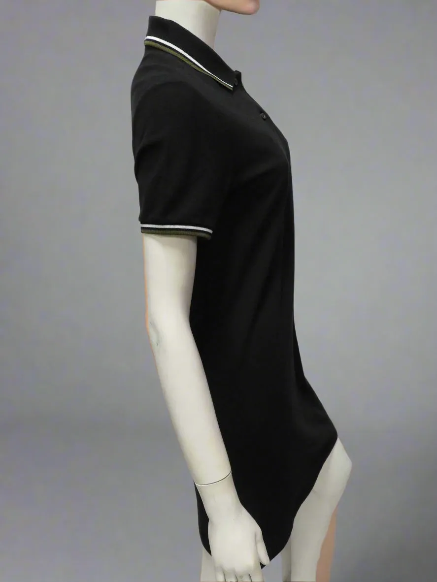Fred Perry Twin Tipped Dress Military Green/ Ivory White