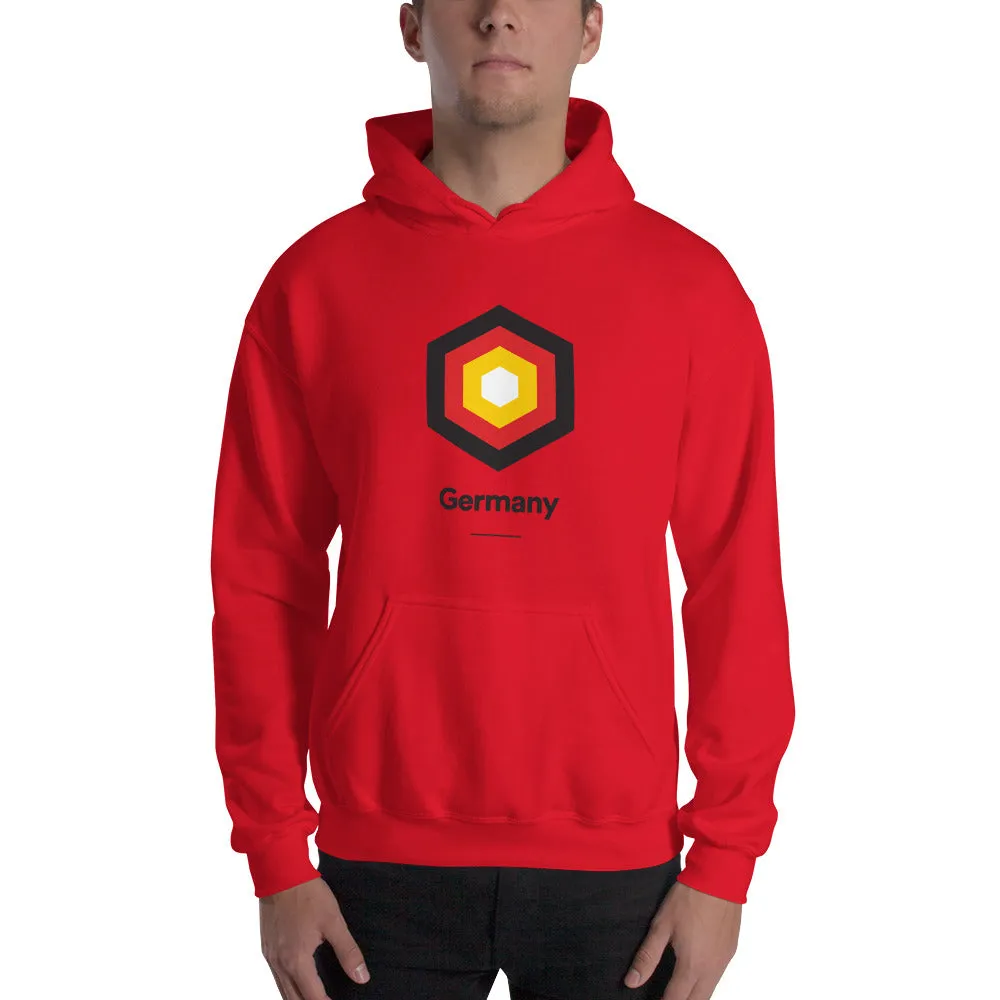 Germany "Hexagon" Hooded Sweatshirt