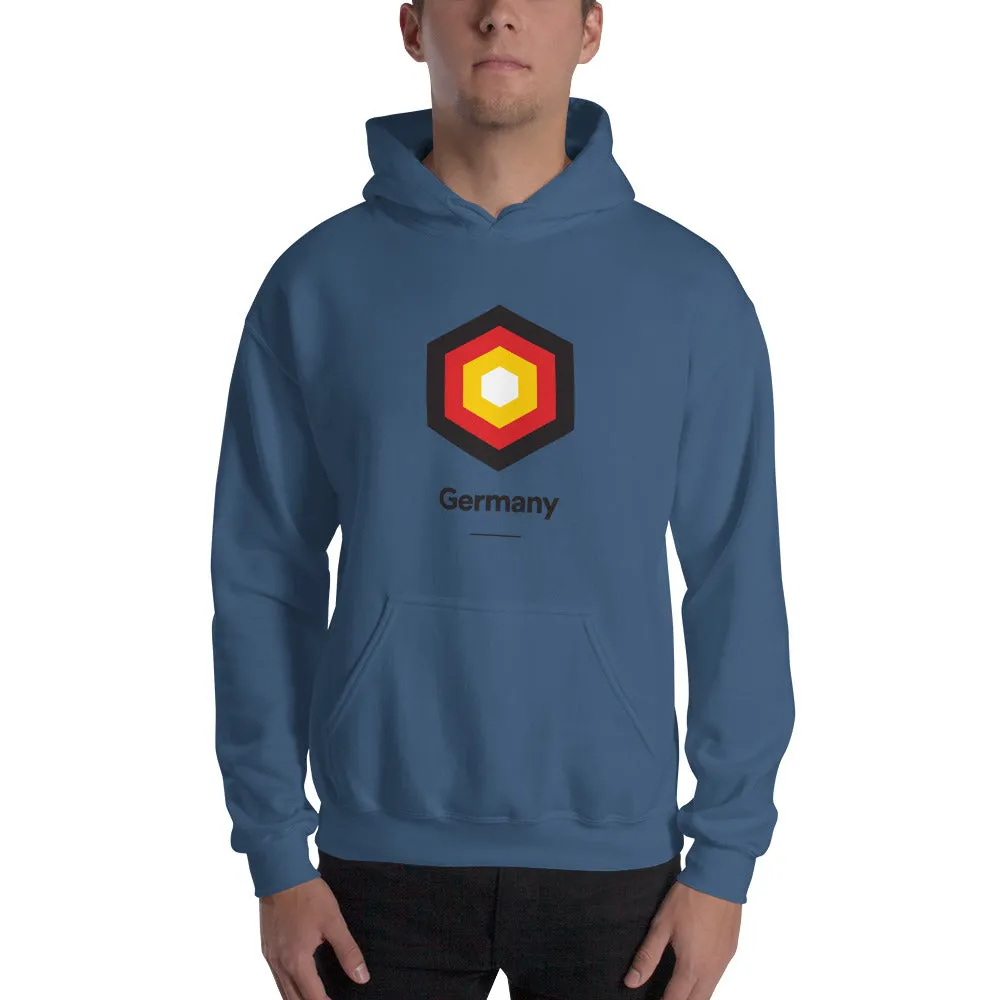 Germany "Hexagon" Hooded Sweatshirt