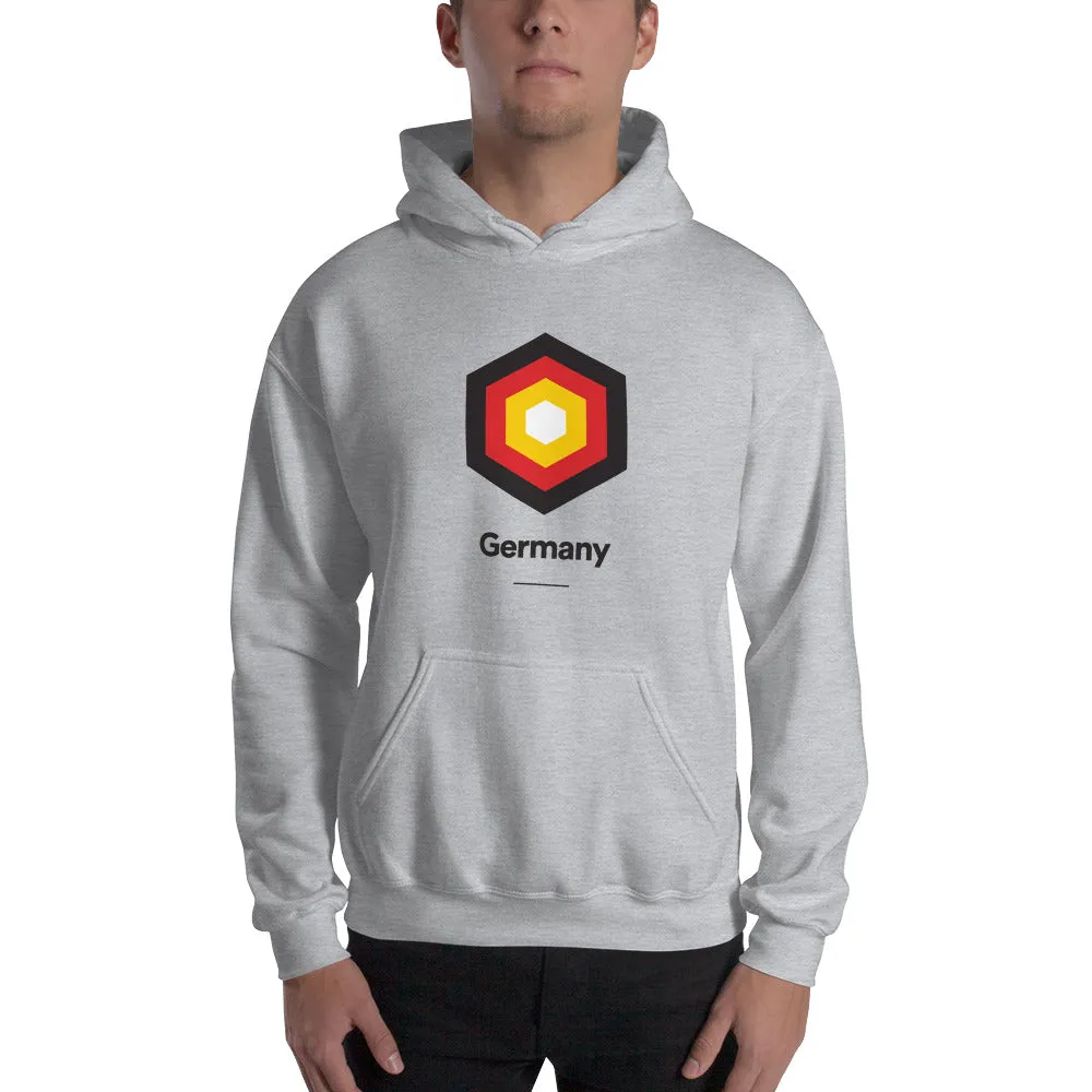 Germany "Hexagon" Hooded Sweatshirt