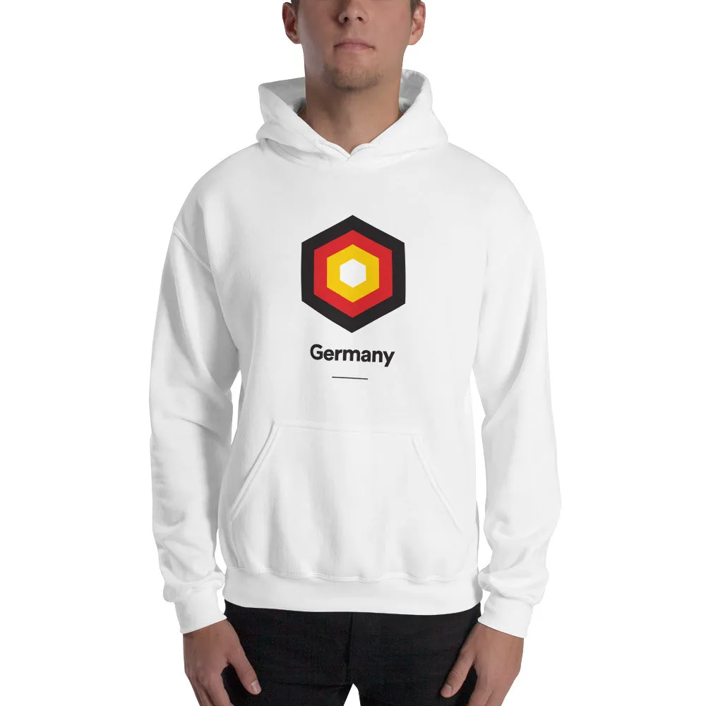 Germany "Hexagon" Hooded Sweatshirt