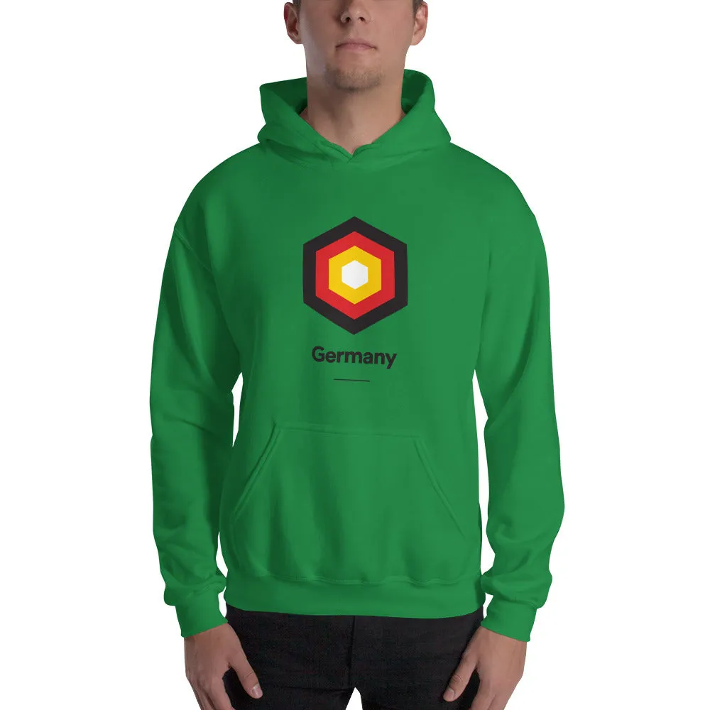 Germany "Hexagon" Hooded Sweatshirt