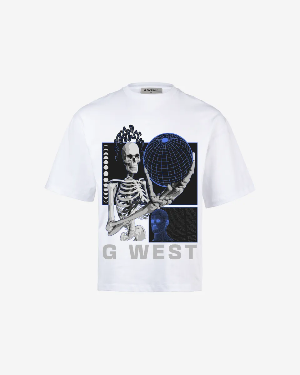 GWEST TEE Flaming Fate Oversized GWROJMT2