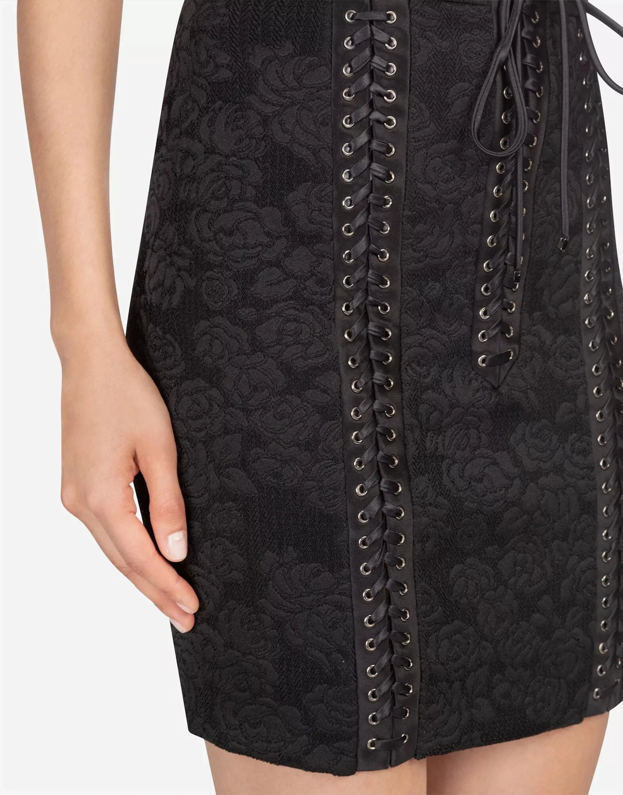 Jacquard Miniskirt
