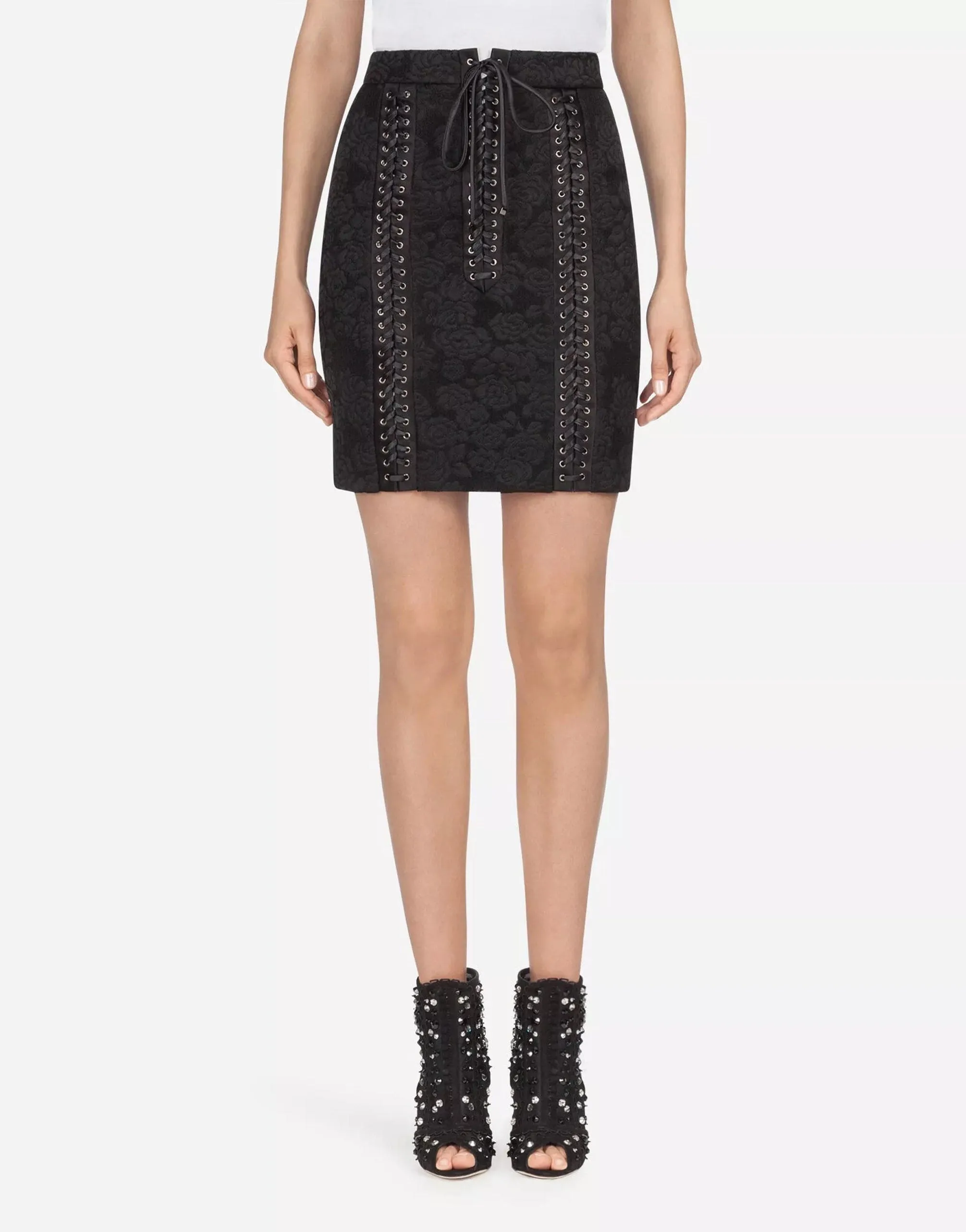 Jacquard Miniskirt