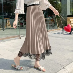 Korean Skirt With Ruffles