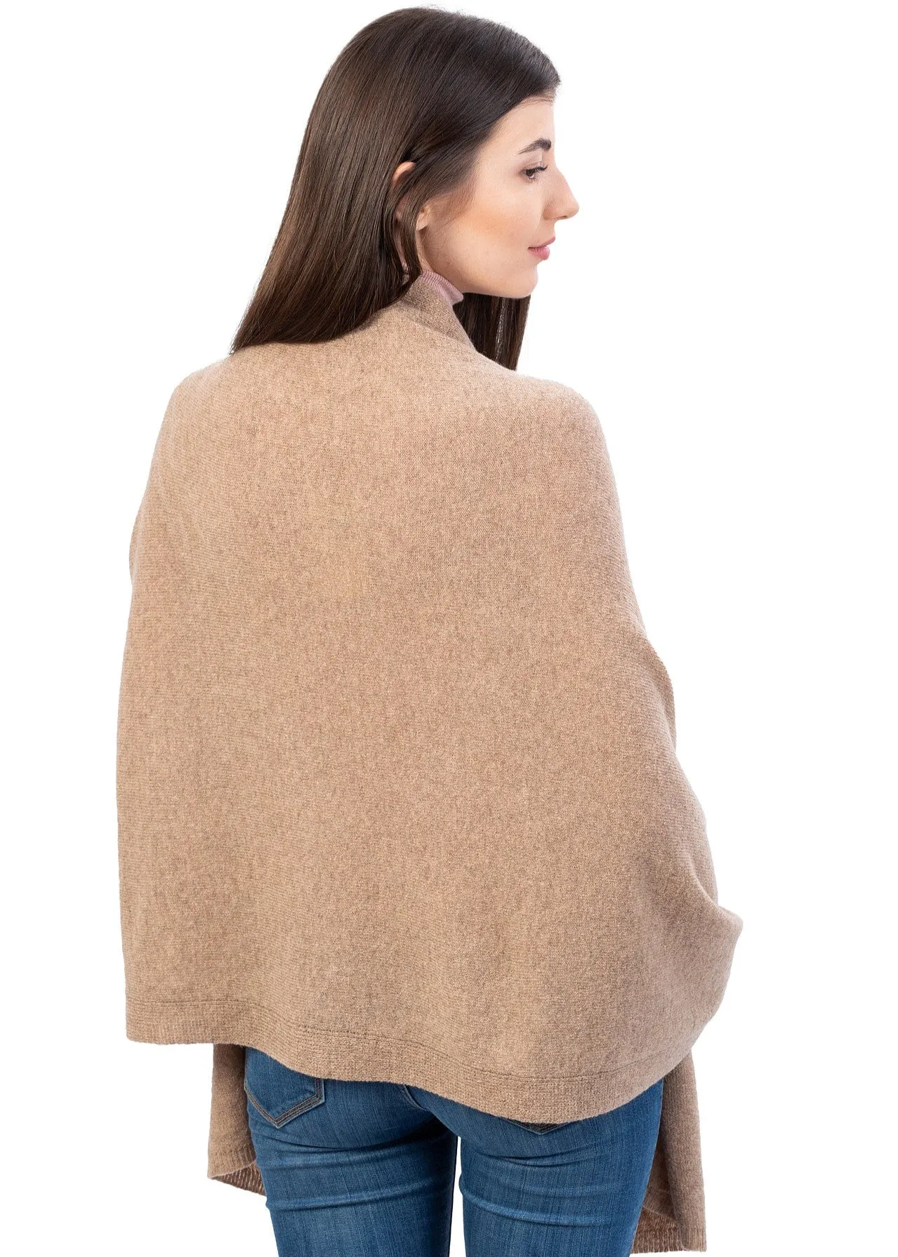 Lambswool Shawl | Beige