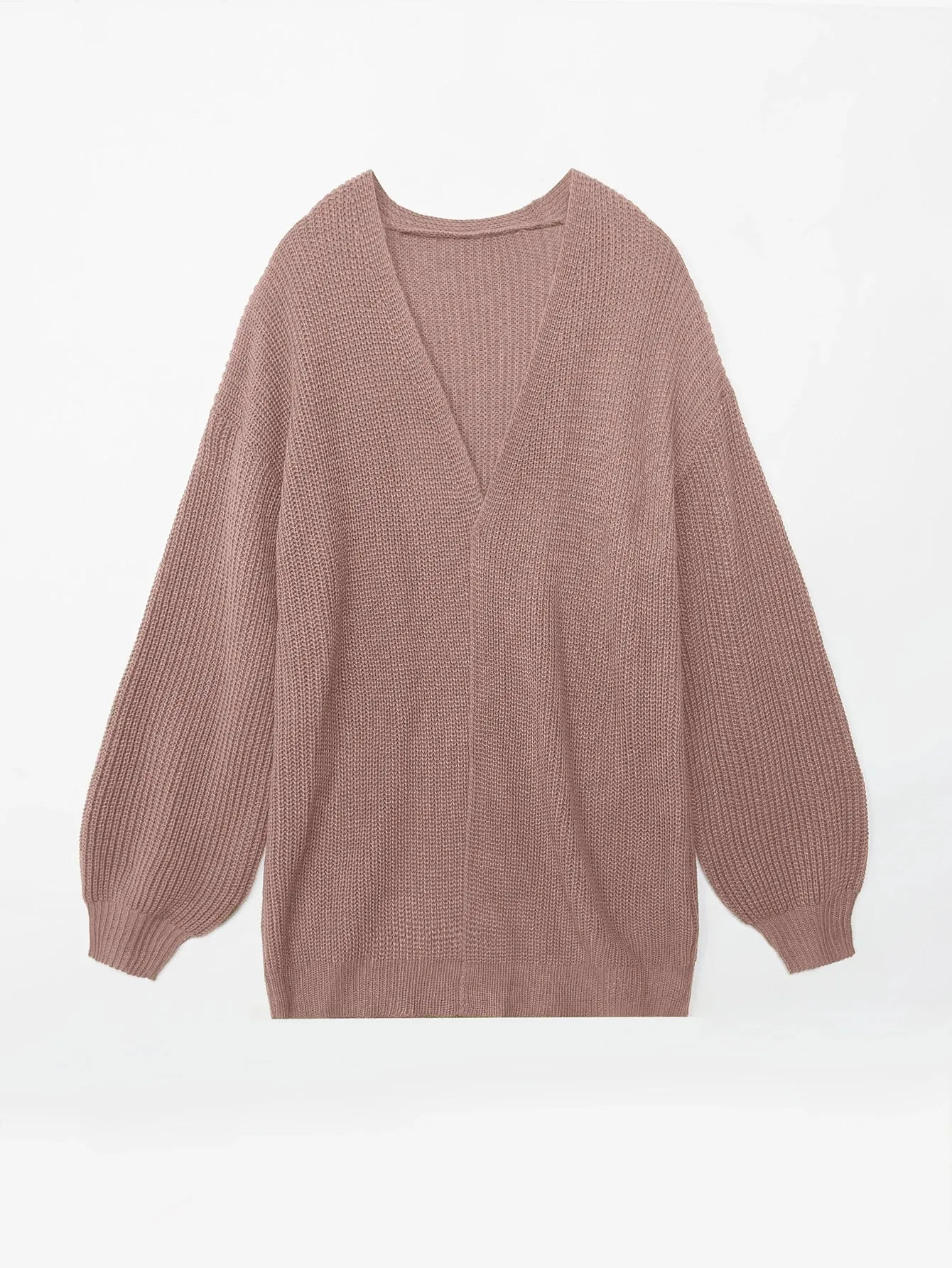 LVSANW Women Cardigan Jacket Lady Cozy Cardigan Sweater Stylish Autumn Winter Women Knitwear Mid-length Women Sweater Jacket
