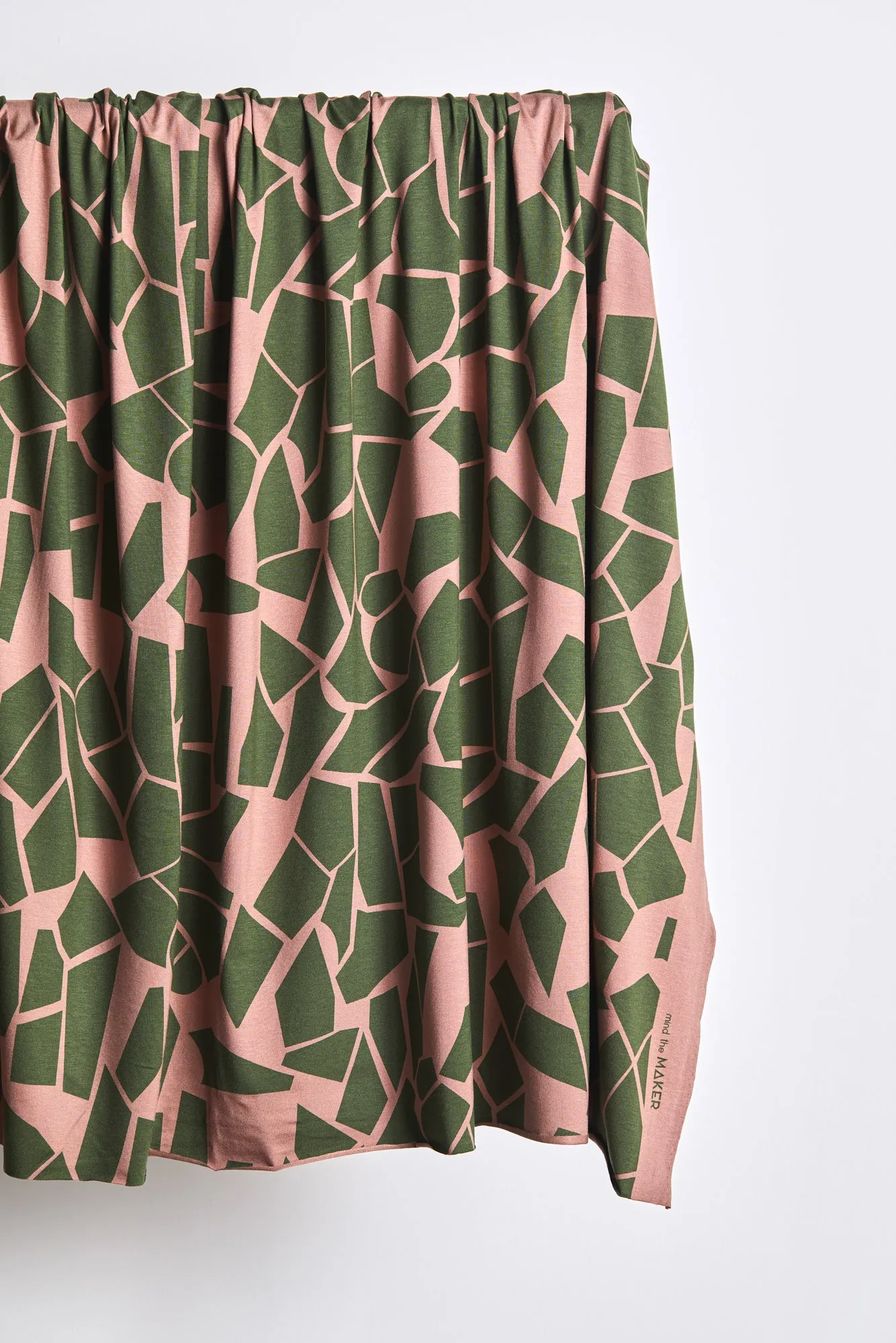 Mind The MAKER - Odd Puzzle Old Rose ECOVERO™ Saja Viscose Jersey