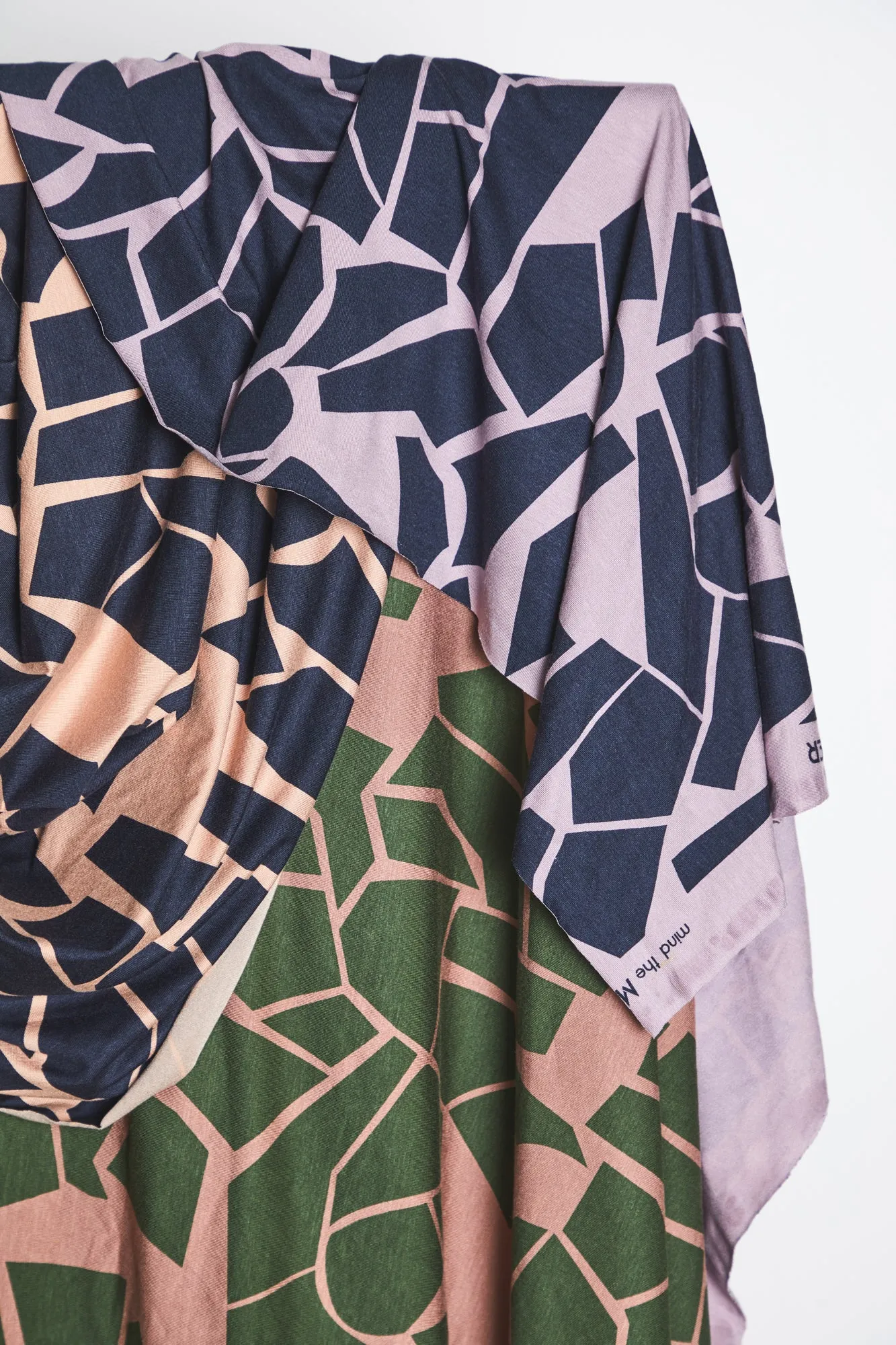 Mind The MAKER - Odd Puzzle Old Rose ECOVERO™ Saja Viscose Jersey