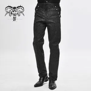 'Mod Goth' Gothic Patterned Slacks