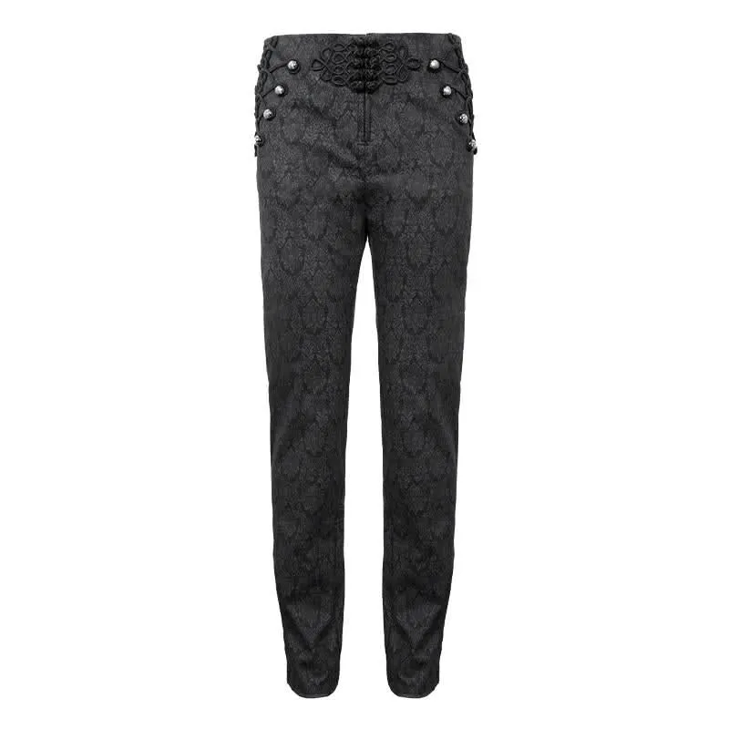 'Mod Goth' Gothic Patterned Slacks