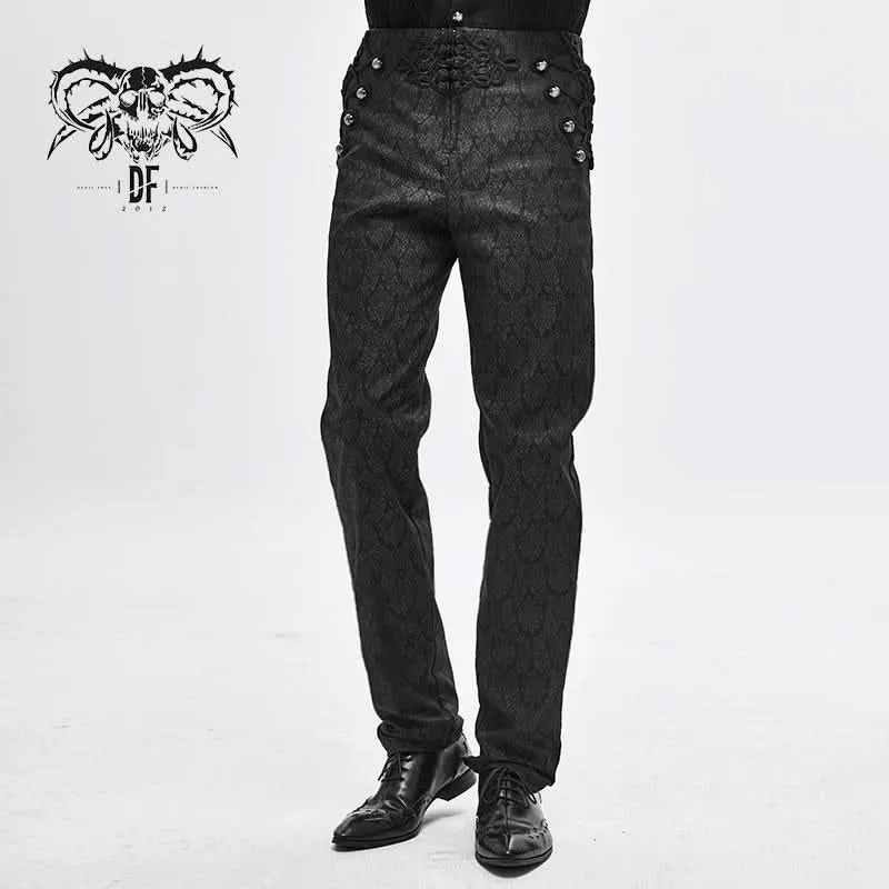 'Mod Goth' Gothic Patterned Slacks