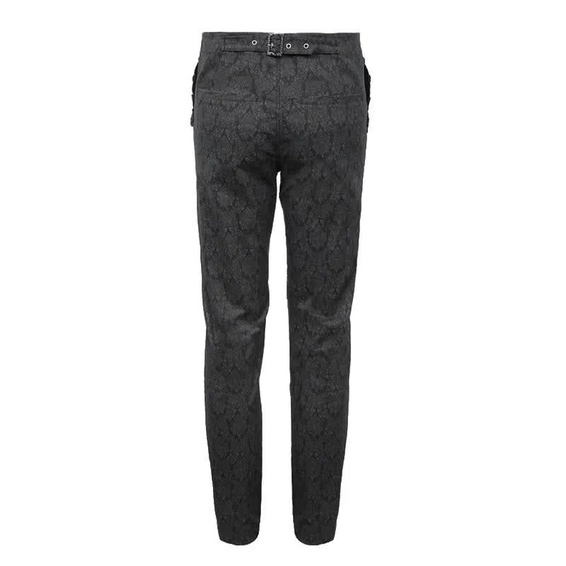 'Mod Goth' Gothic Patterned Slacks