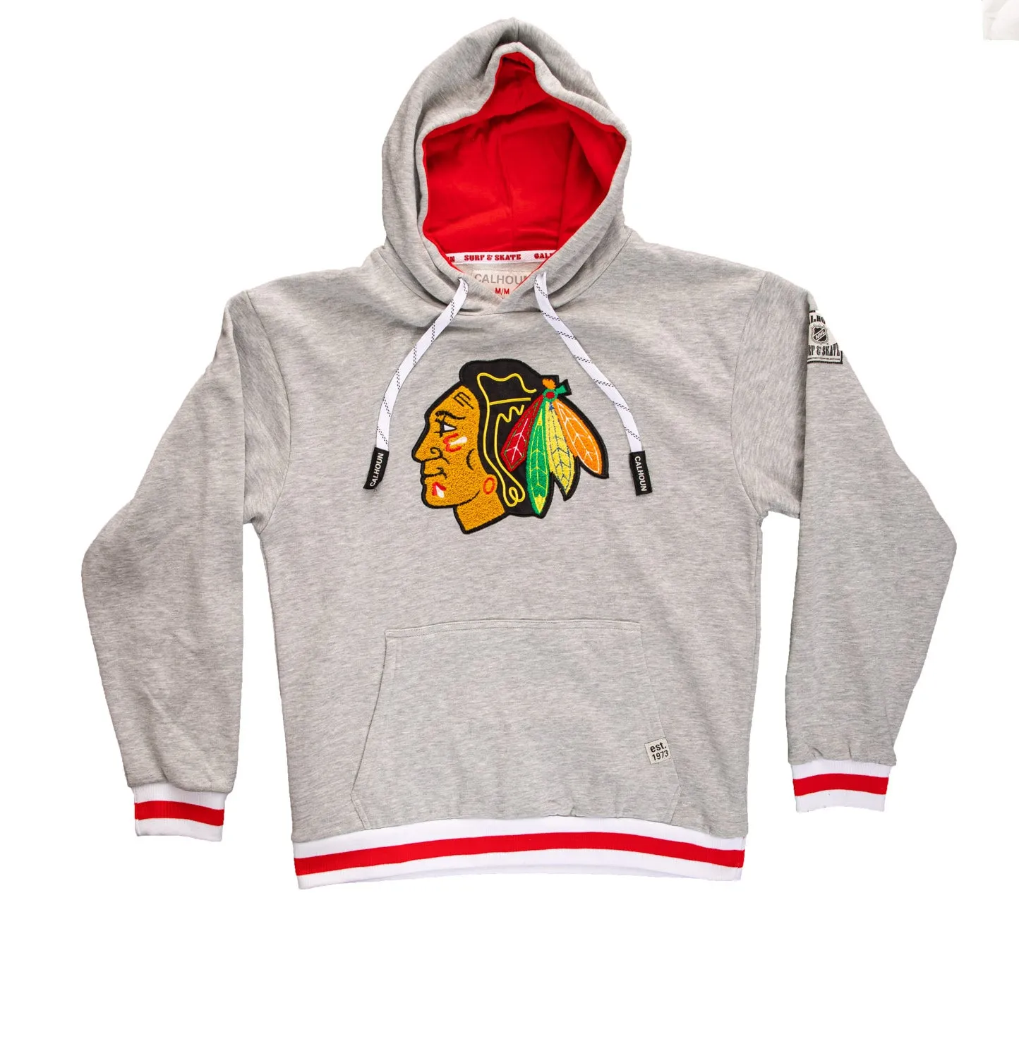 NHL Surf & Skate Chicago Blackhawks "Muskoka Style" Striped Hoodie