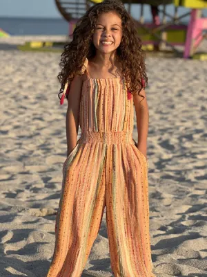 Poppet & Fox Strappy Jumpsuit Girls 5-14