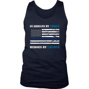 "Guardians by choice, Heroes by chance" - Tank tops