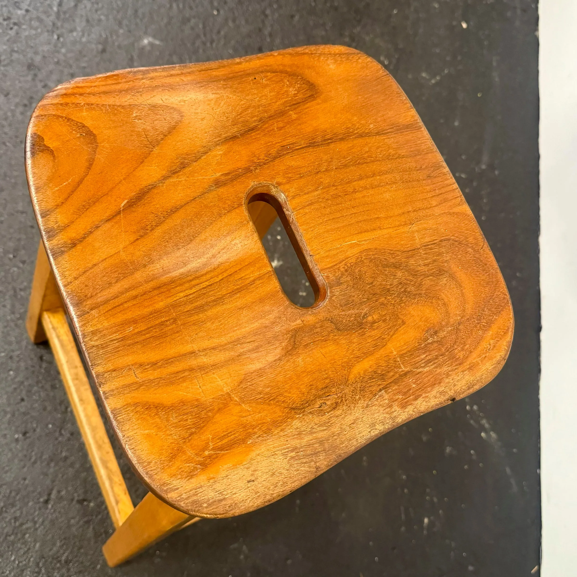 Reclaimed Teak and Beech Wood Lab Stools | 39 Available