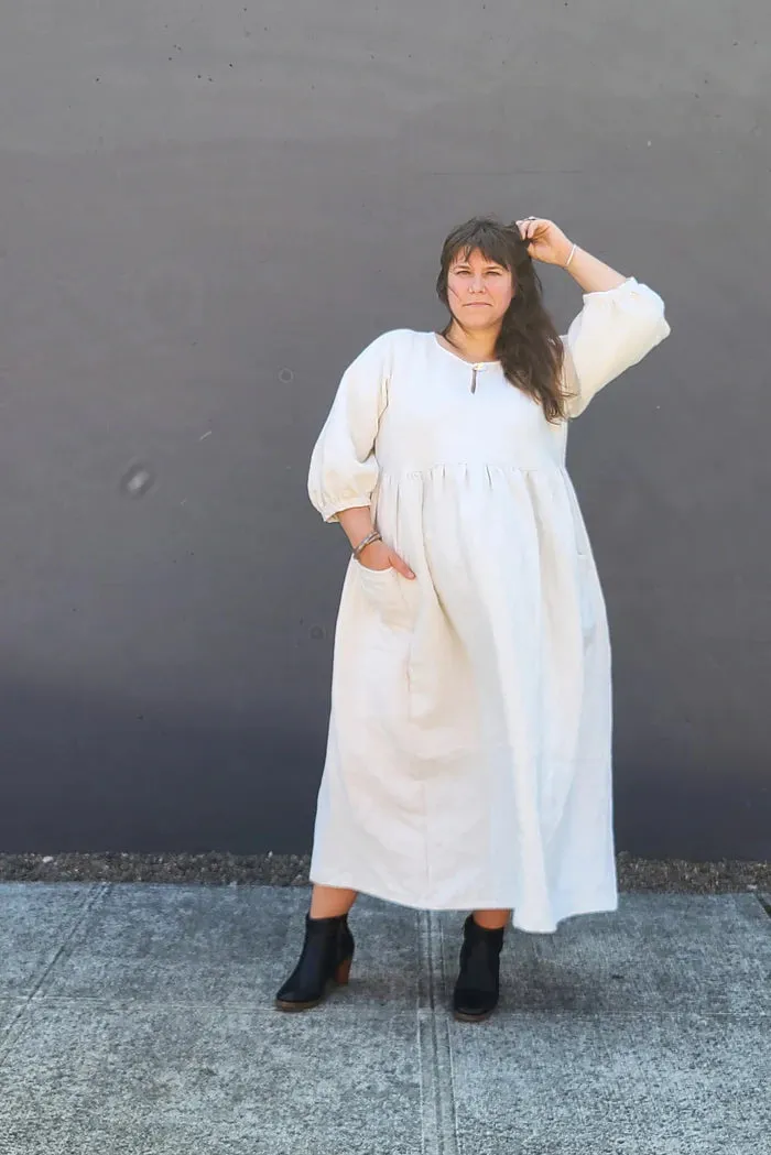 Romey Gathered Dress & Top, Curvy Fit - Sew House Seven