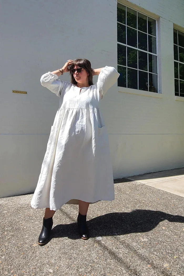 Romey Gathered Dress & Top, Curvy Fit - Sew House Seven