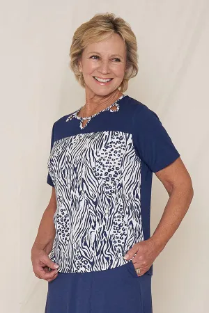 Safari Keyhole Top
