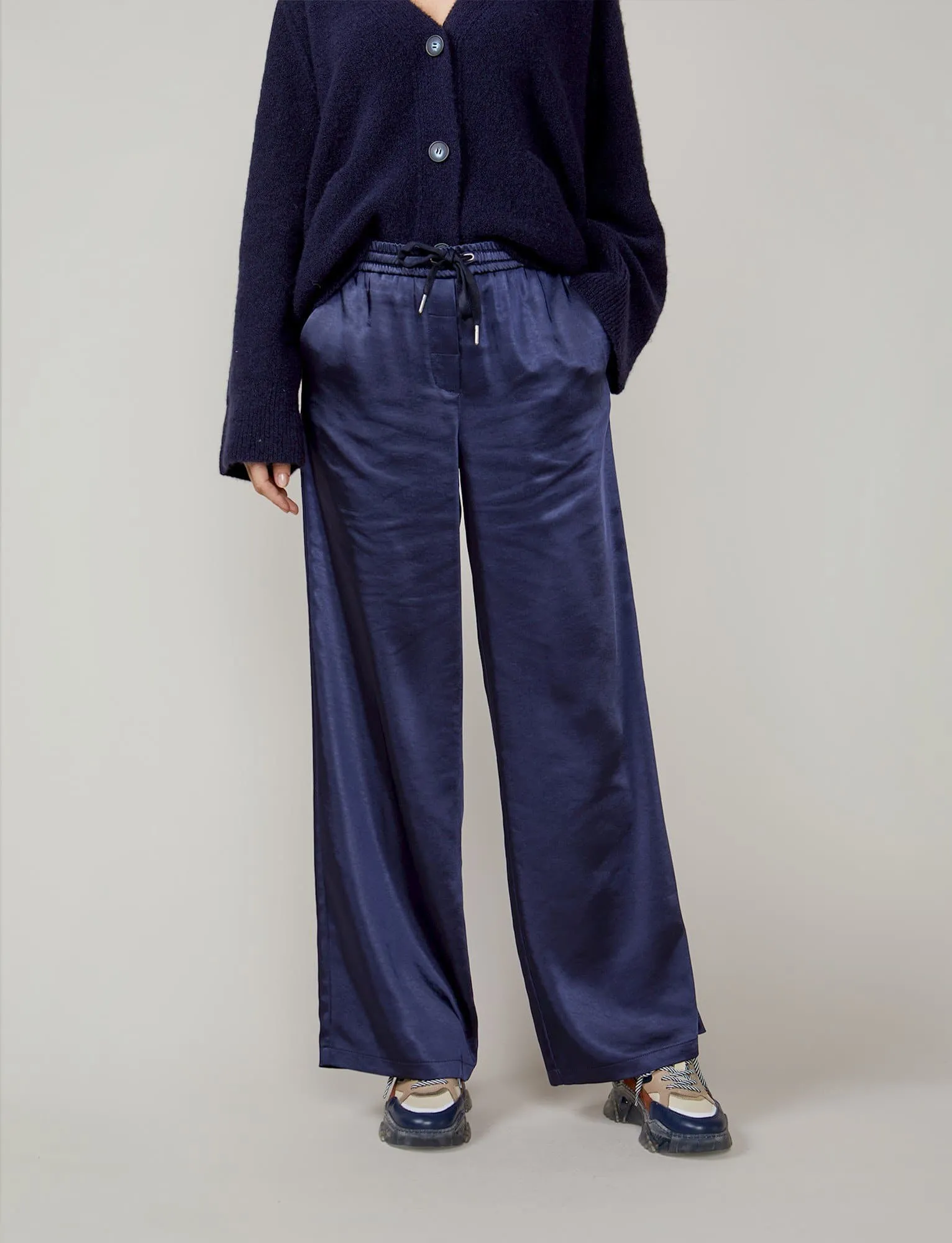 Satin Look Trouser