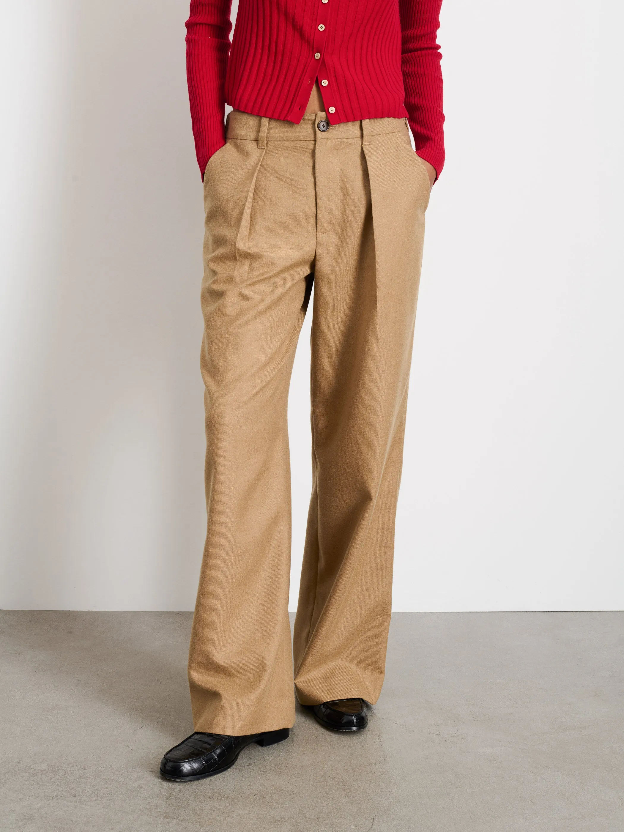 Soho Trouser In Wool