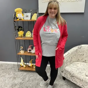 Spring Coral Lola Cardigan