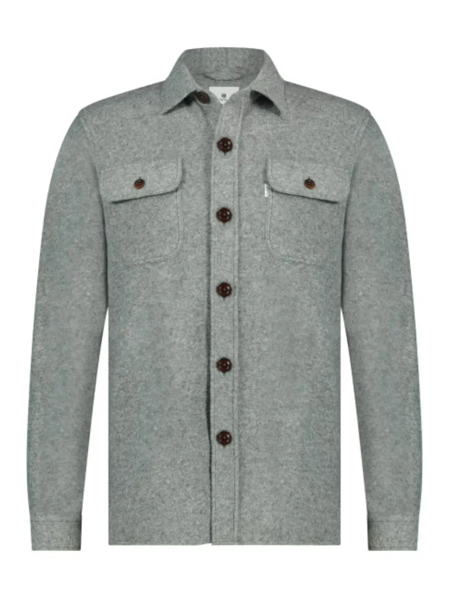 State Of Art Grey Overshirt