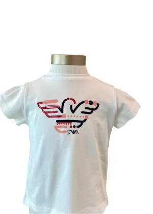 Stylish Armani Logo Print Top