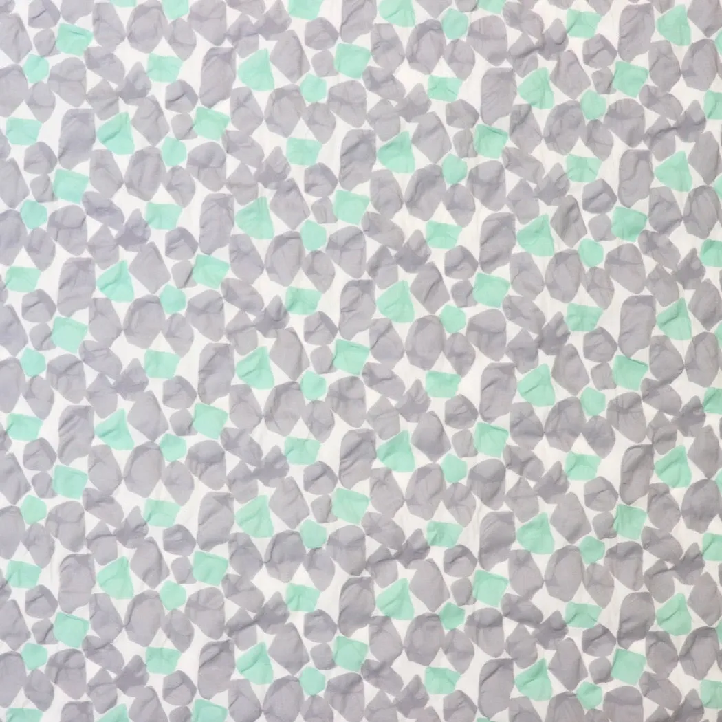 Swatch — Beach Glass Japanese Ripple Lawn — Gray