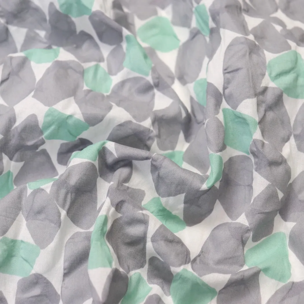 Swatch — Beach Glass Japanese Ripple Lawn — Gray