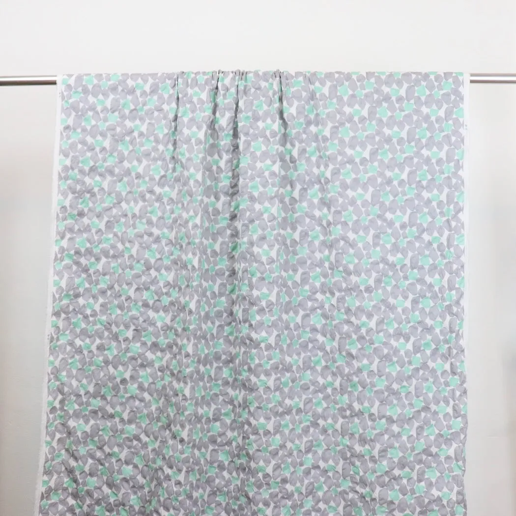 Swatch — Beach Glass Japanese Ripple Lawn — Gray