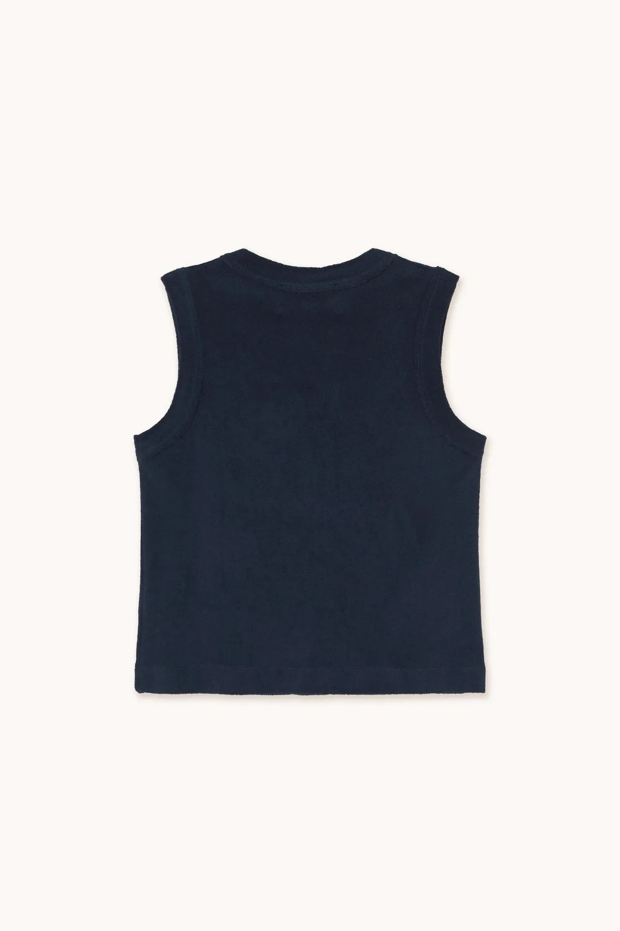 Towel Buttoned Top