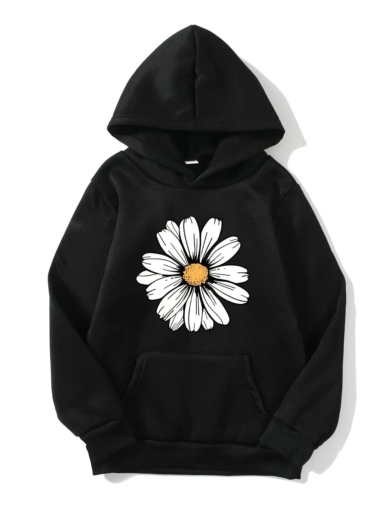 Trendy Girls ButterflyDaisy Hoodies  Perfect for FallWinter