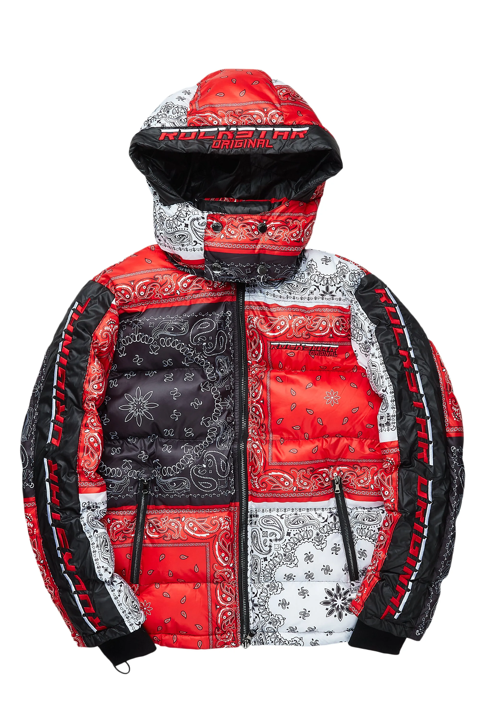 Who's Team Red Oversized Puffer Jacket