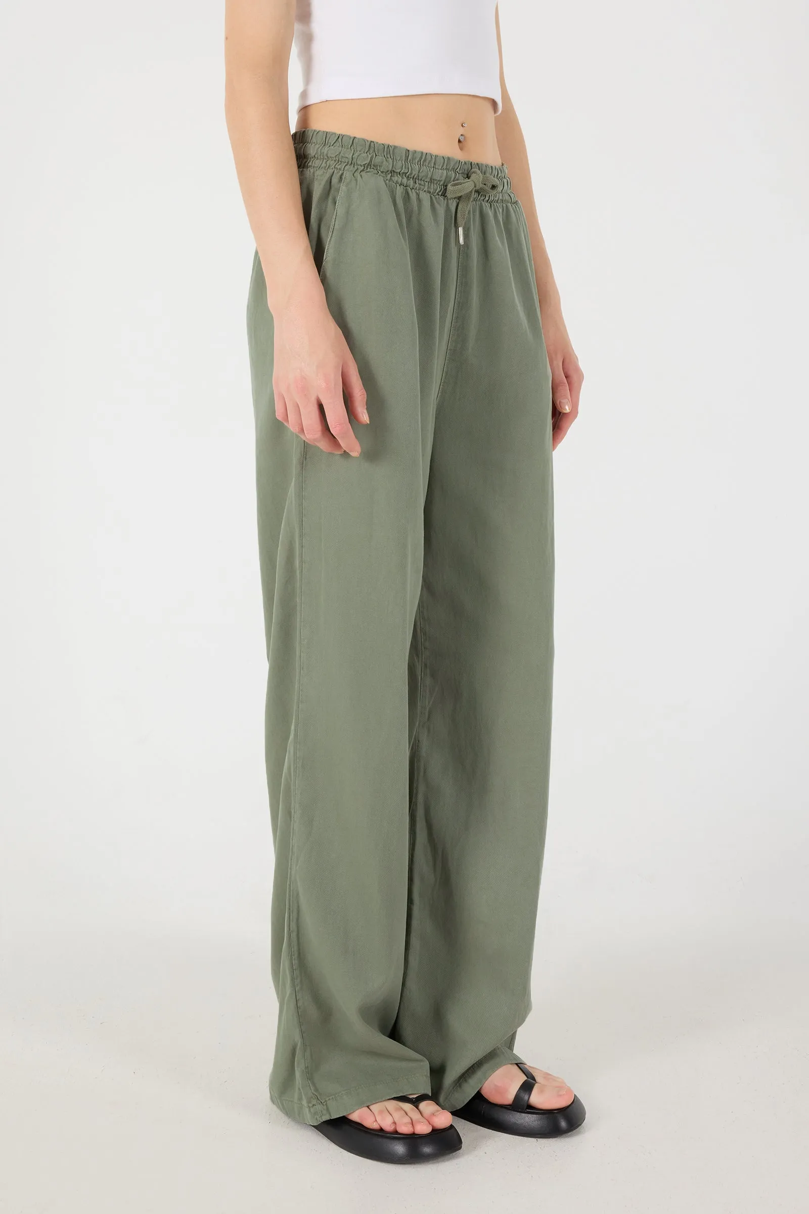 Wide Leg Trousers