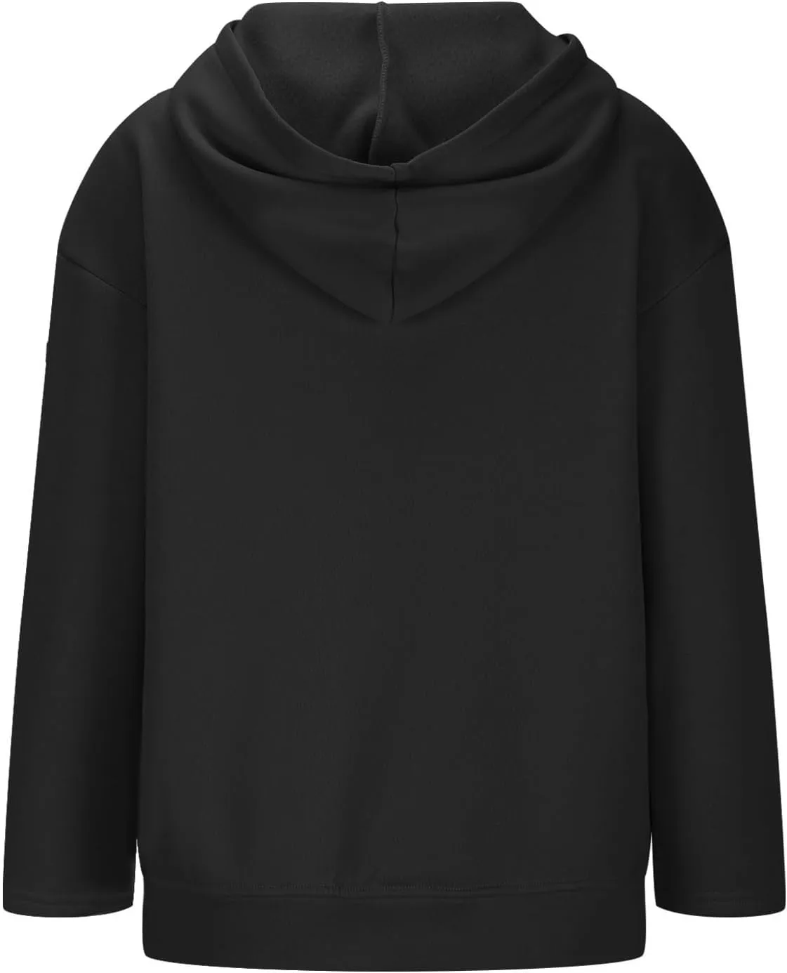 Womens Hoodie 2024 Oversized Sweatshirt Fleece Soft Hoodie Sweatshirts Solid Color Long Sleeve Pullover Top With Pocket